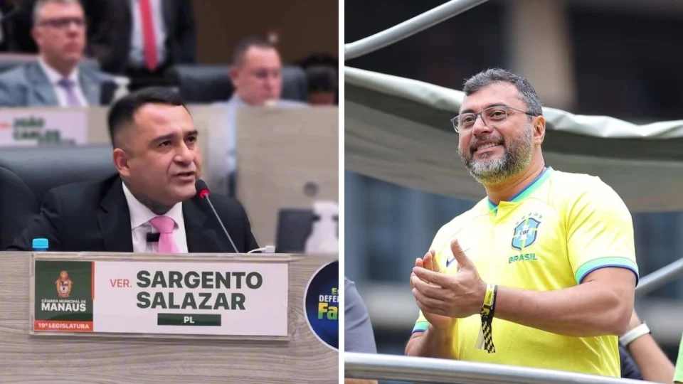 Sargento Salazar critica possível ida de Wilson Lima ao PL e ameaça sair: ‘Se ele for, eu saio’