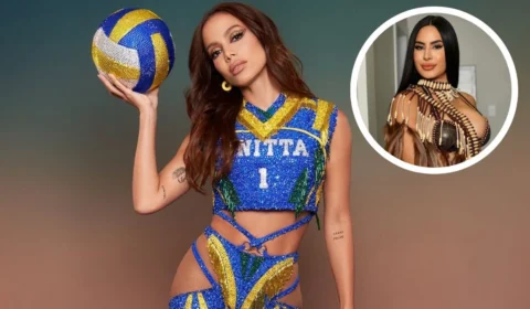 Anitta aparece com brinco indígena e é exaltada por Isabelle: ‘necessária’
