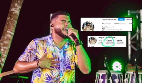 Cantor suspeito de agredir namorada em Manaus ganha mais de 2 mil seguidores após denúncia