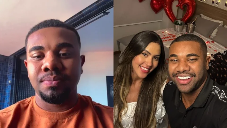 Davi Brito anuncia que será pai em live: ‘papai calabreso tá na área’