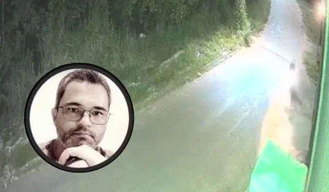 Servidor público morre após colidir contra poste em Tocantins; câmeras mostram acidente