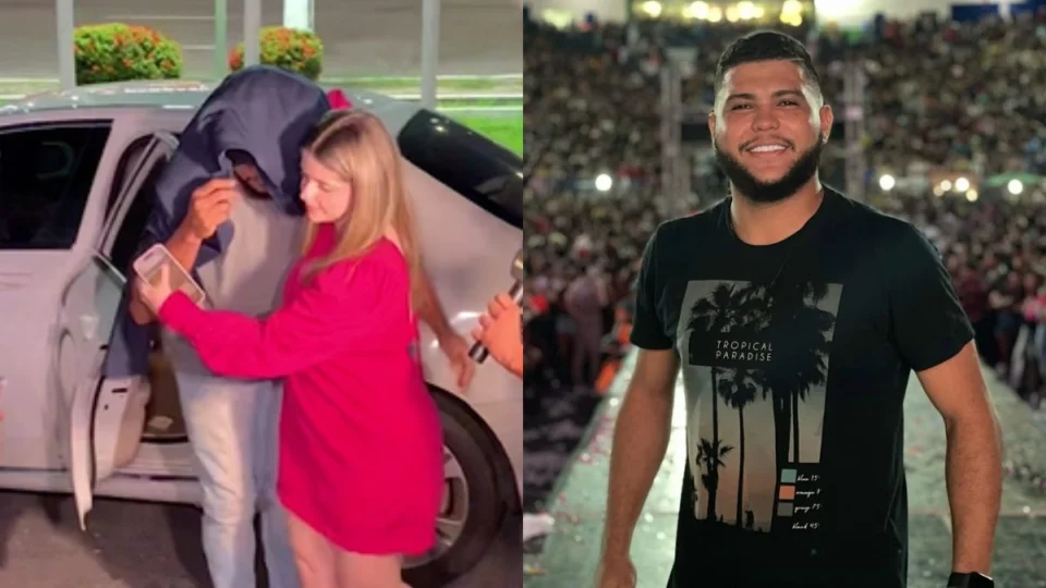 VÍDEO: Cantor se entrega à polícia após denúncia de agressão contra namorada em Manaus