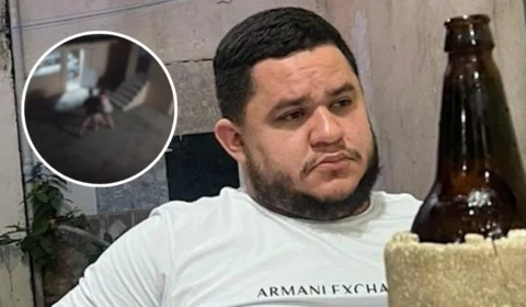 VÍDEO: homem dá tapa e derruba mulher com criança no colo em Manacapuru