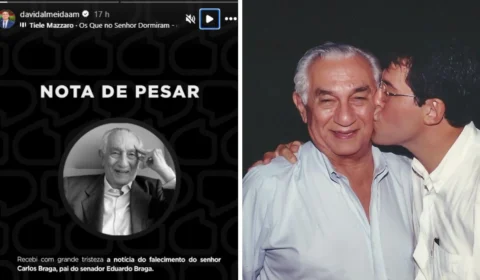 Políticos, amigos e entidades lamentam morte de Carlos Braga, pai do senador Eduardo Braga