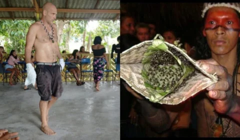 Aventureiro britânico Ed Stafford enfrenta o ‘ritual da Tucandeira’ no Amazonas; confira