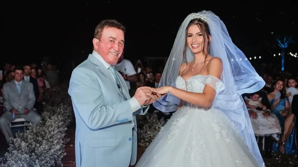 Amado Batista fala sobre diferença de idade com esposa 51 anos mais nova: ‘no amor, não existem regras’