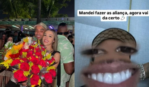 Vem noivado por aí? Gato Preto faz post e web especula pedido a Bia Miranda