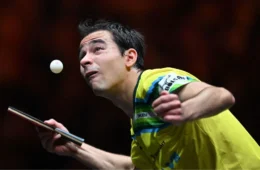 Hugo Calderano fica em 2º lugar no Mundial de Tênis de Mesa