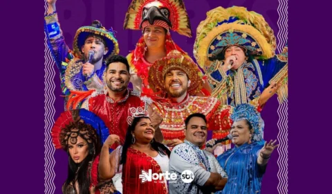 Norte Bumbás 2025: line-up promete agitar Manaus com estrelas do Garantido e Caprichoso