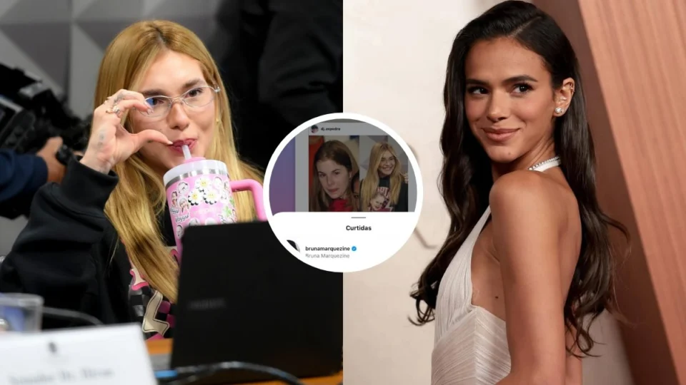 Concorda? Bruna Marquezine curte publicação que compara Virginia com Suzane Richthofen