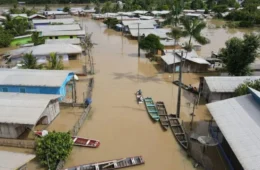 Rio Amazonas ultrapassa cota de inundação severa em Itacoatiara