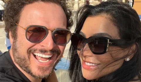 Cíntia Chagas é flagrada de biquíni ao lado de novo namorado; conheça affair