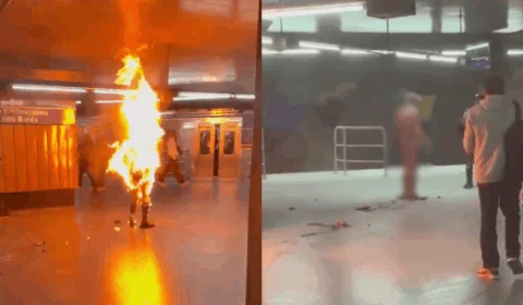 O que se sabe sobre o homem que ateou fogo no próprio corpo em São Paulo; veja vídeo