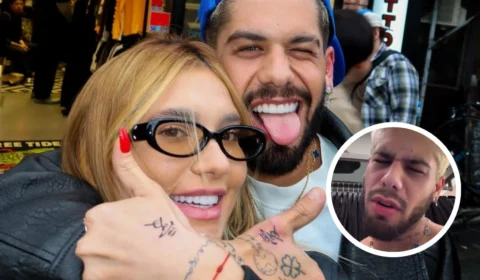 Zé Felipe se irrita com Luana Piovani por falar mal de Virginia: ‘Matusalém’; veja vídeo