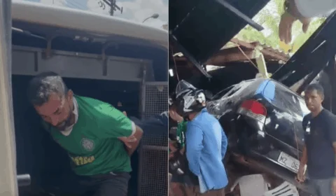 VÍDEO: Motorista embriagado invade churrascaria em Rio Branco e fere três mulheres e uma criança