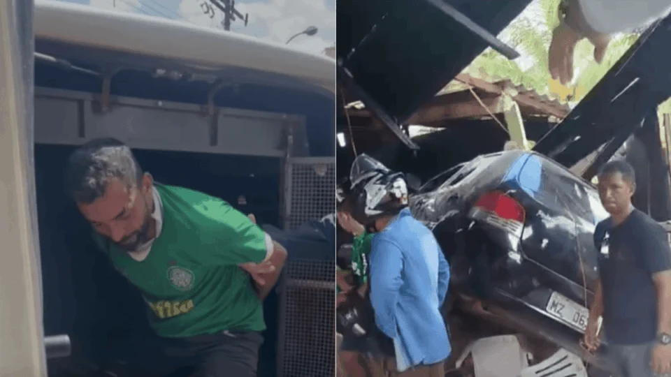 VÍDEO: Motorista embriagado invade churrascaria em Rio Branco e fere três mulheres e uma criança