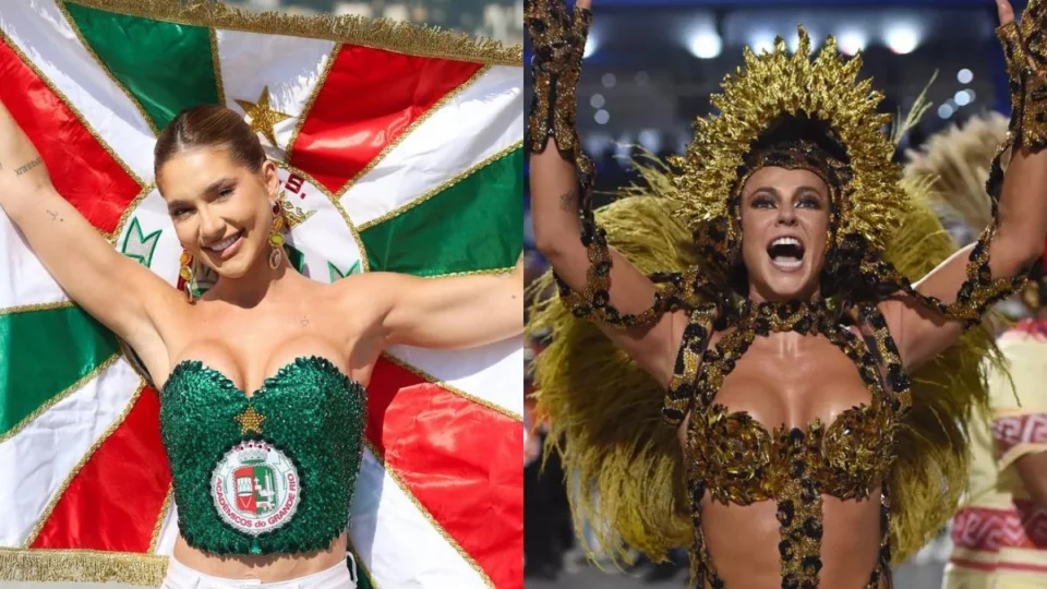 ‘Onça e tigrinho’: Virginia fala sobre comparações com Paolla Oliveira na Grande Rio