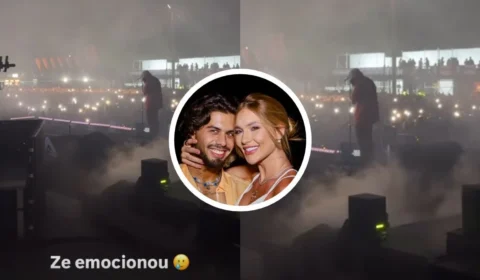 VÍDEO: Zé Felipe chora durante show em Portugal após términar com Virginia