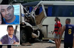 Acidente na AM-010: saiba quem são as vítimas da colisão entre caminhão e ônibus