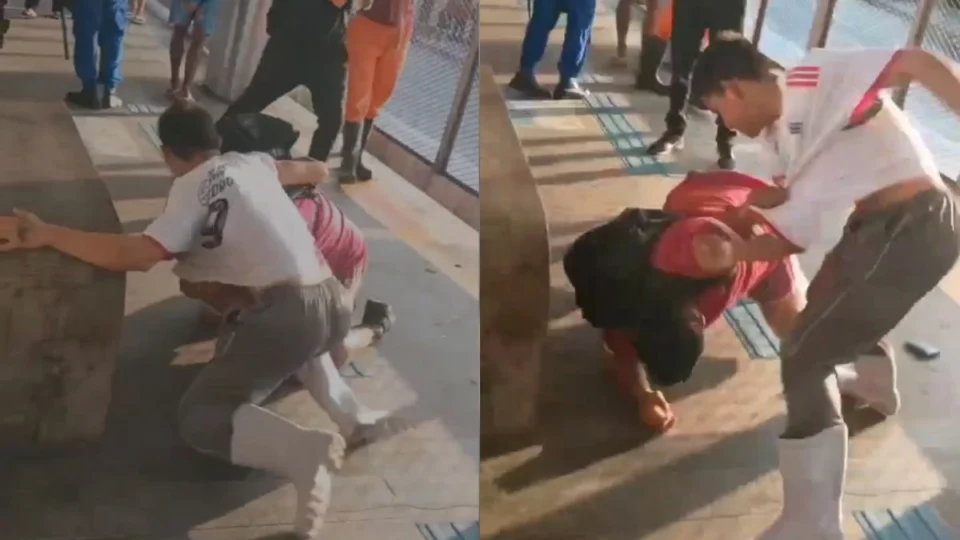 Passageiros trocam socos em briga no Terminal 1 de Manaus; veja vídeo