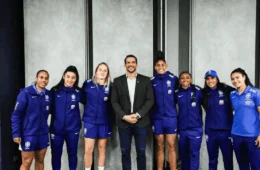 Samir Xaud promete virada no futebol feminino; entenda os planos da CBF