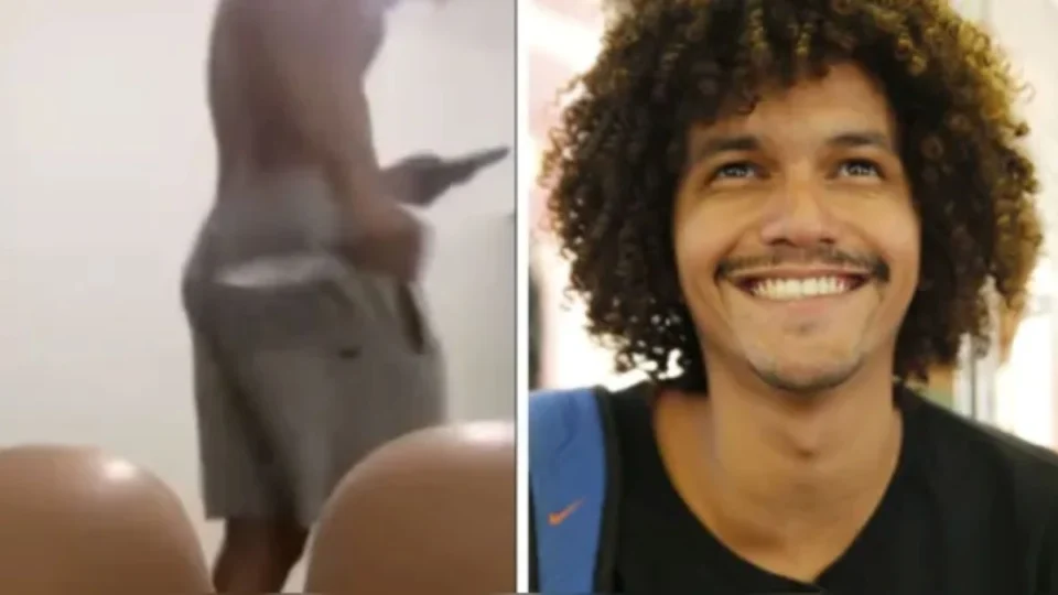 Ex de MC Estudante divulga vídeo em que ele a ameaça com faca