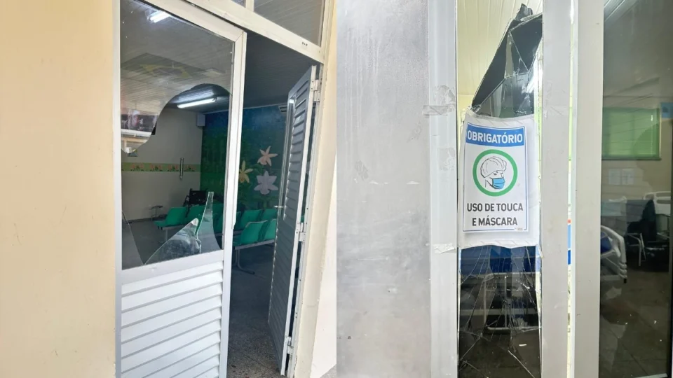 Irmãos invadem e quebram hospital após morte de mãe idosa e acabam presos no Amazonas