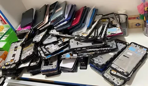 Assistência técnica é alvo da Polícia Civil por suspeita de vender celulares furtados em Boa Vista