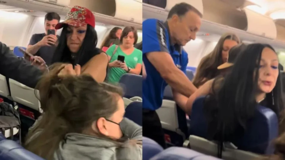 Brasileira é humilhada e atacada por passageira em avião nos EUA e vídeo viraliza; assista