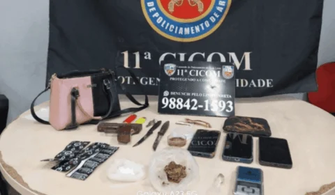 Dupla é presa após atrair homem para encontro sexual e roubá-lo em Manaus