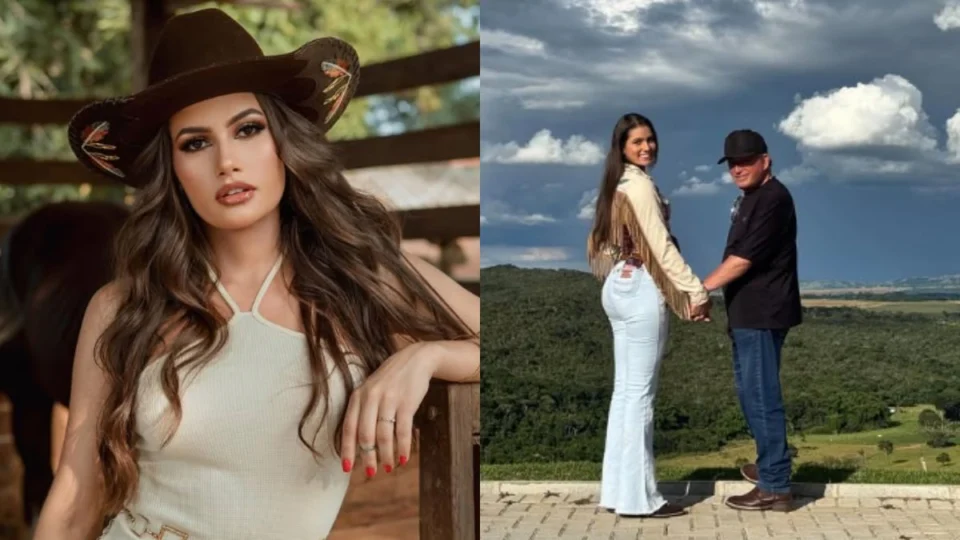 Fotos antigas da esposa de Amado Batista viralizam nas redes e miss reage: ‘era feia’