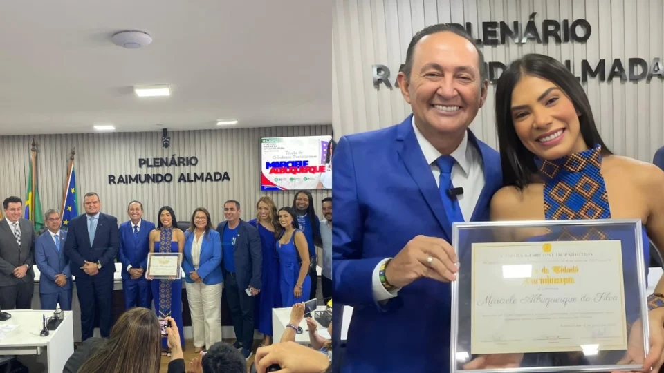 Marciele Albuquerque recebe título de Cidadã Parintinense; veja momento