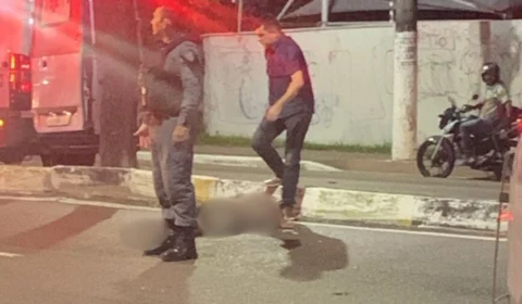 VÍDEO: morador em situação de rua morre após ser atropelado na avenida Djalma Batista