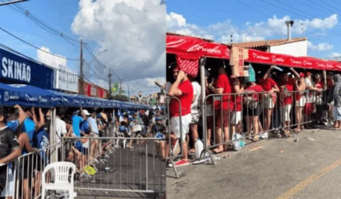 Autoridades definem ações para coibir reservas irregulares nas filas do Bumbódromo, em Parintins