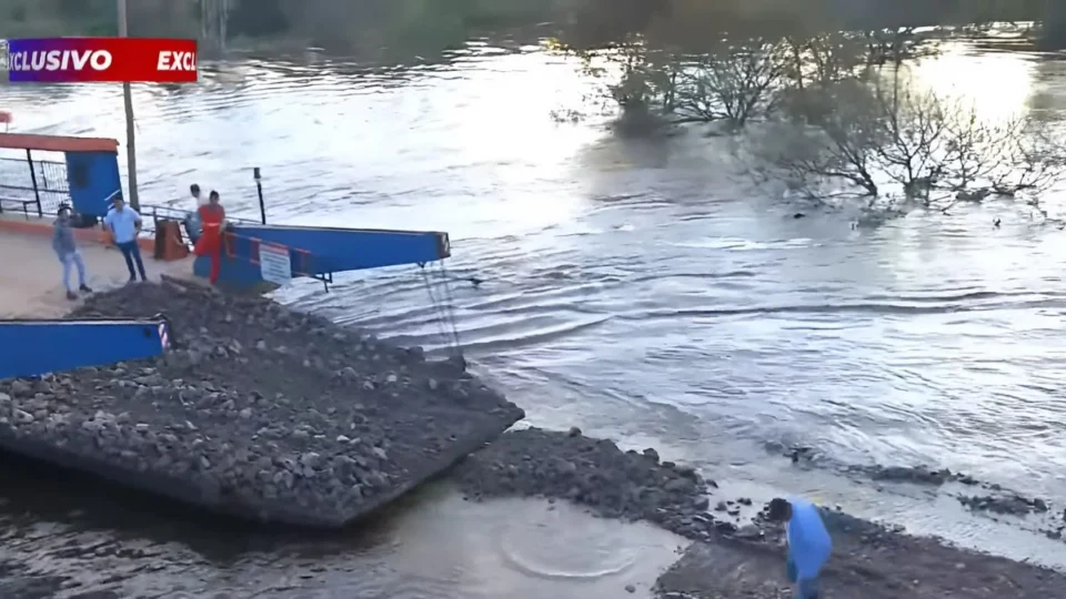 BR-319: passagem no Rio Curuçá é liberada parcialmente após rompimento de aterro