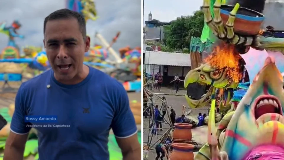 Rossy Amoedo exalta apoio da equipe do Garantido durante incêndio: ‘atitude tão bonita’