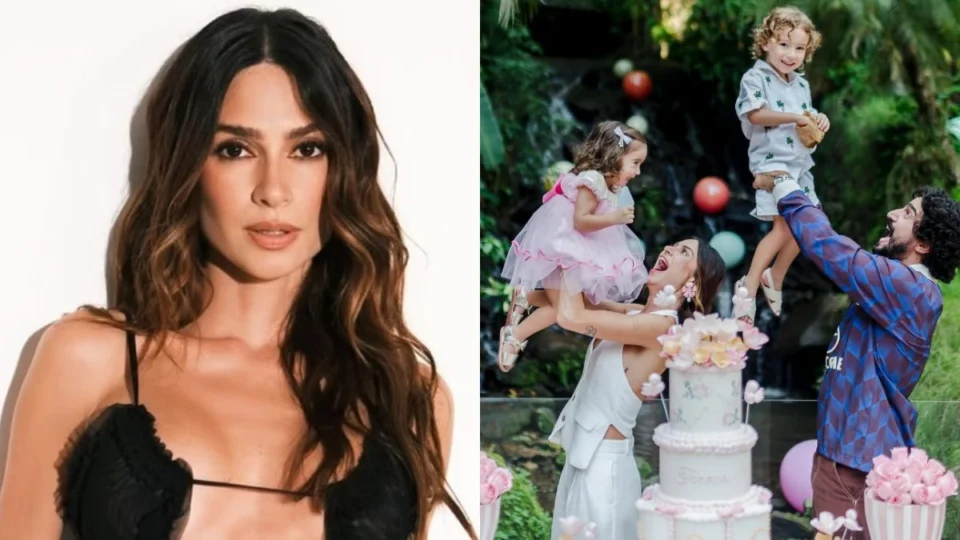 Thaila Ayala surpreende nas redes ao dizer que filho não suporta a irmã: ‘finge que não existe’