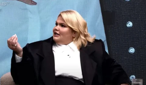 Em 1ª entrevista após bariátrica, Thaís Carla chora e revela quantos quilos perdeu