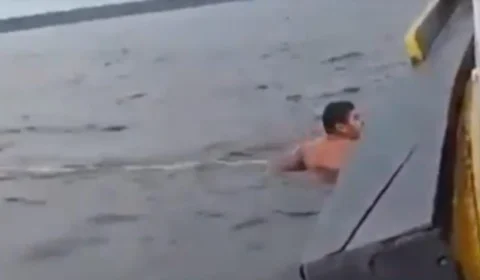 VÍDEO: naufrágio de canoa no Amazonas durante temporal deixa dois idosos mortos e um sobrevivente