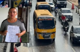 ‘Vou passar por cima’: mãe atípica é barrada e ameaçada por motorista de ‘amarelinho’ em Manaus