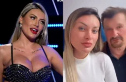 Andressa Urach revela segredo de gravação de vídeo com o pai: ‘ganhei um dinheirinho’