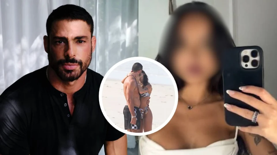 Cauã Reymond troca beijos com ex-participante de reality show na praia; saiba quem é