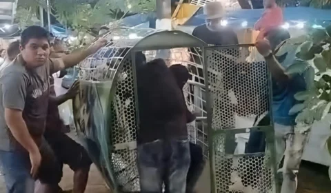 Acidente em roda-gigante deixa irmãos feridos durante manutenção em Rorainópolis