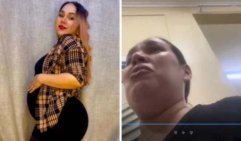 ‘Iam matar por indução’: grávida denuncia erro médico após ser informada de morte de bebê em maternidade de Manaus