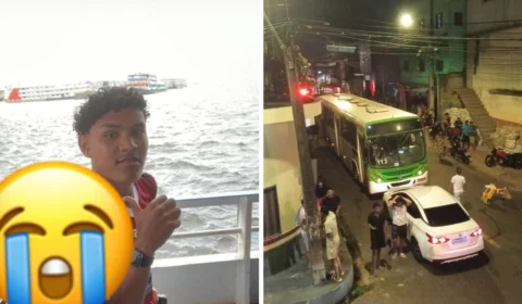 Motociclista morre após ter cabeça esmagada por ônibus na Compensa, em Manaus; veja vídeo