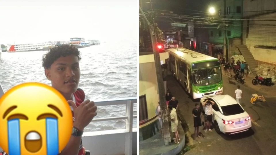 Motociclista morre após ter cabeça esmagada por ônibus na Compensa, em Manaus; veja vídeo