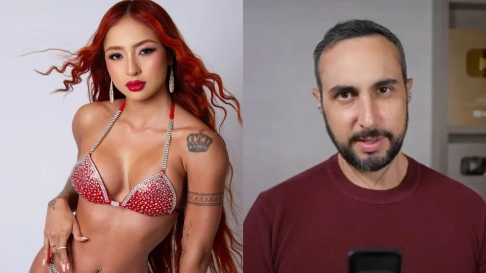 Influenciador fitness acusa Ruivinha de Marte de usar anabolizantes e amazonense rebate: ‘parei minha vida’