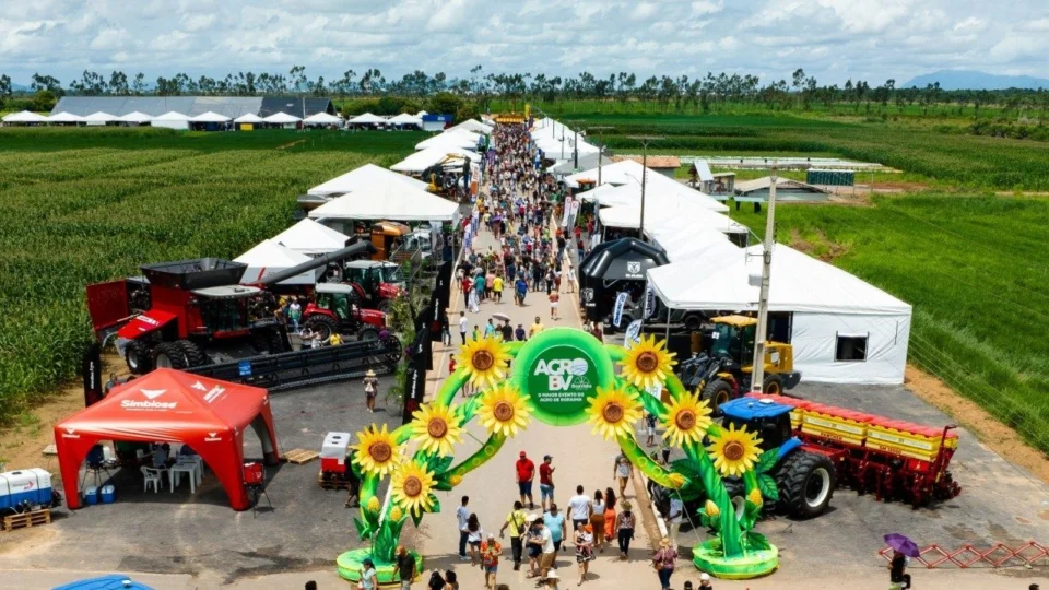 AgroBV 2025 começa nesta quinta com expectativa de receber mais de 50 mil pessoas