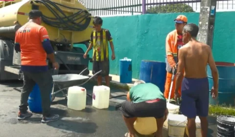 Água retorna em alguns bairros de Manaus após manutenção; outras regiões seguem sem abastecimento