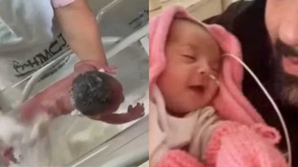 Bebê que sofreu queimaduras durante banho em maternidade do Acre apresenta melhora em hospital de MG